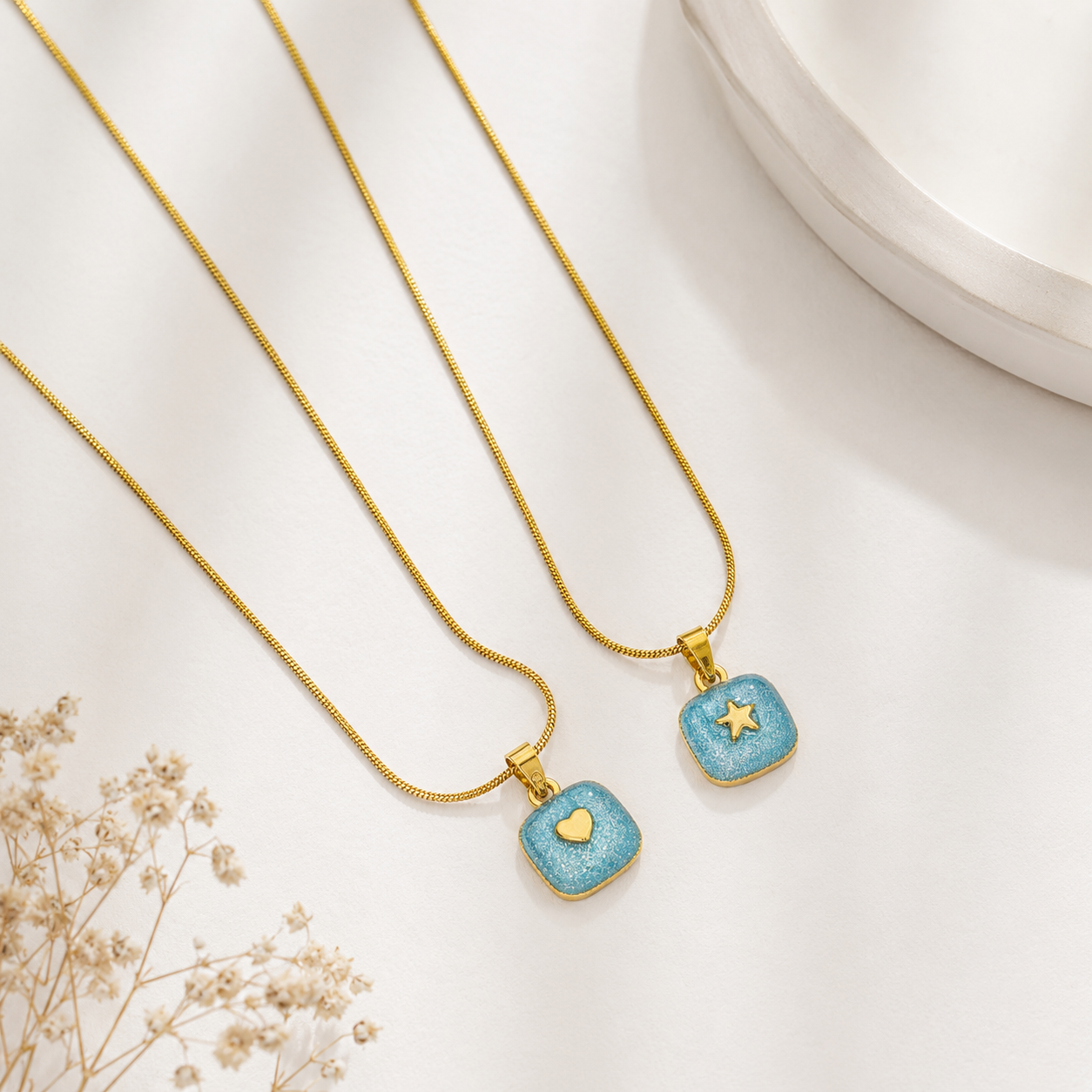 Azure Star Necklace