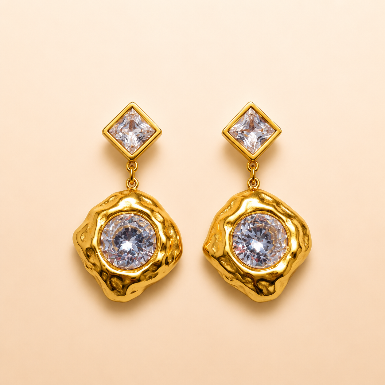 Crystal Drop Earrings