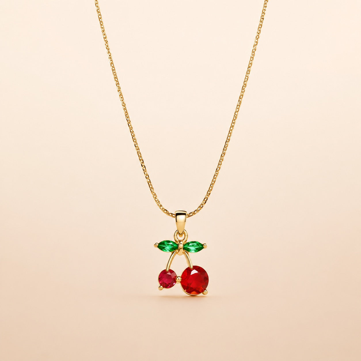 Sweet Cherry Necklace
