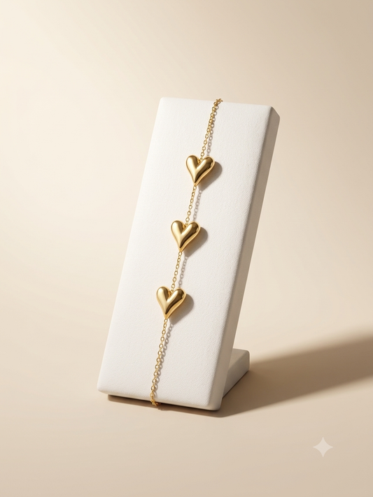 Hearts Bracelet