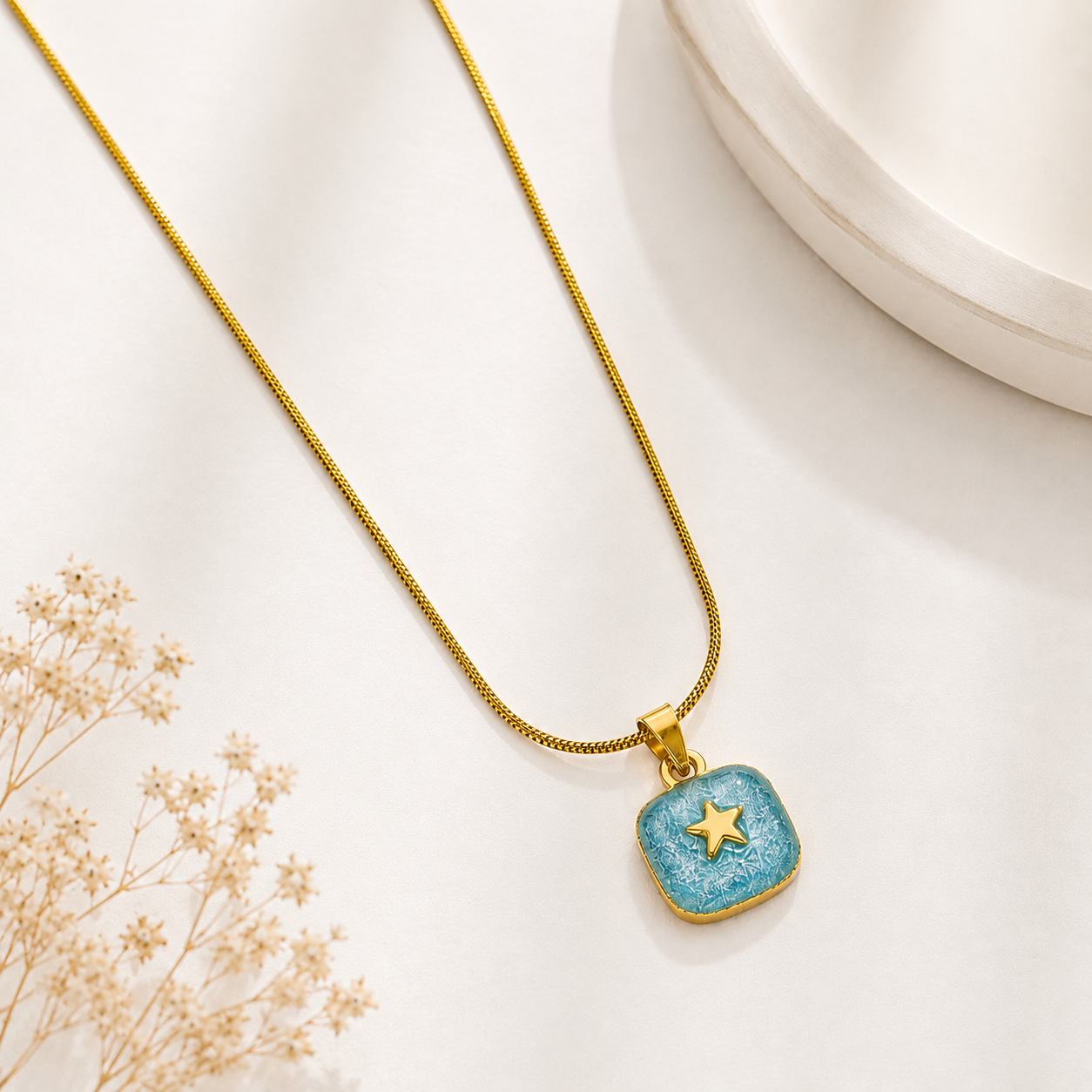 Azure Star Necklace