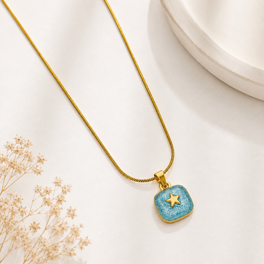 Azure Star Necklace
