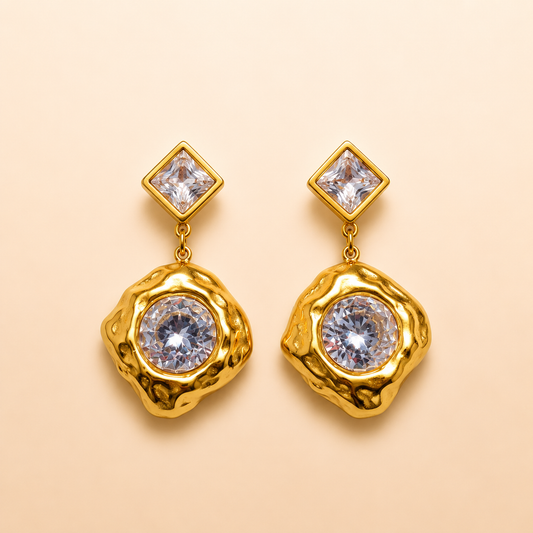 Crystal Drop Earrings